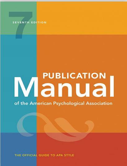 APA Manual 7th Edition Ebook PDF Download Link