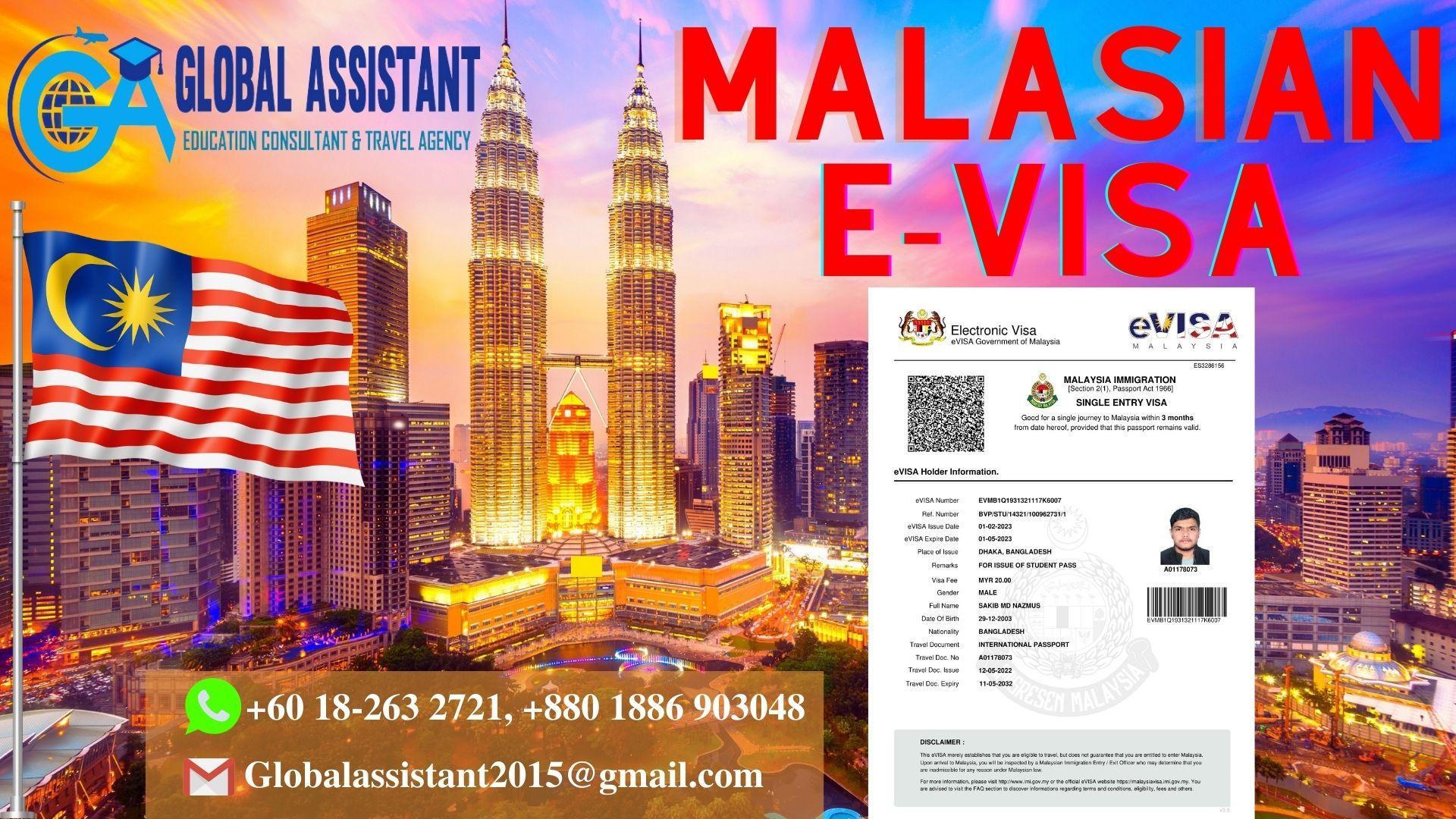 Malaysia E Visa For Bangladeshi Students, Tourists & Workers