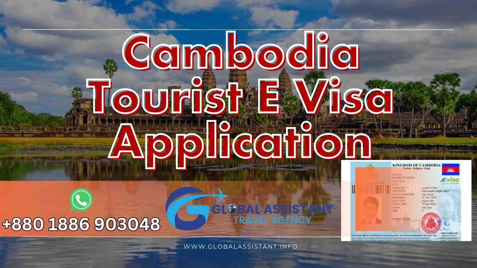 Cambodia Tourist E Visa Application Process Fees And Documents 9421