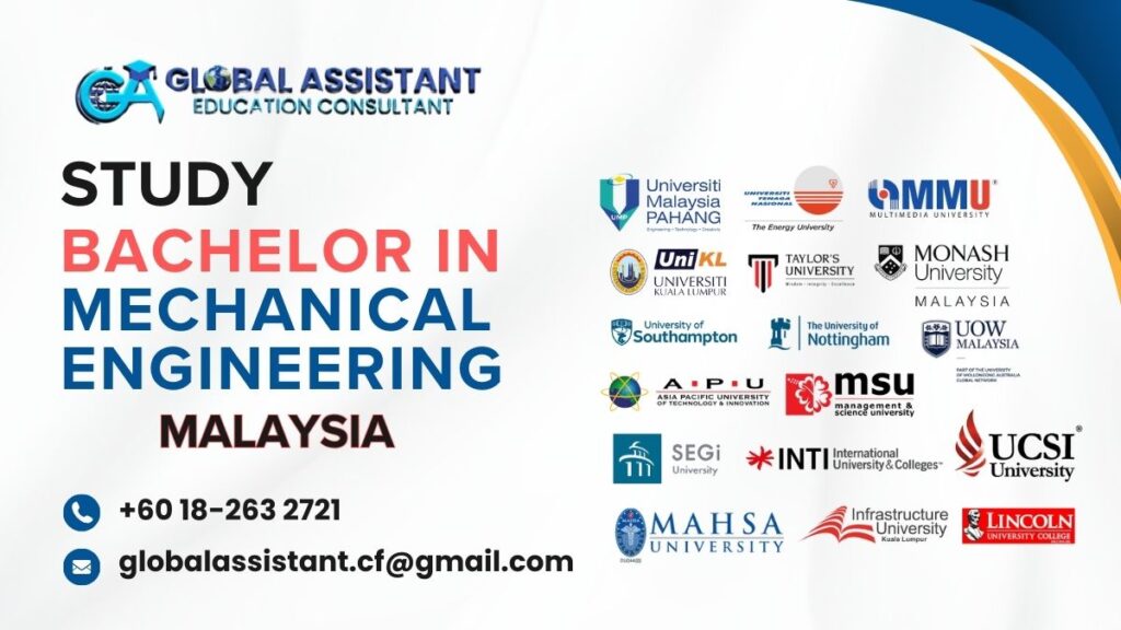Bachelor in Mechanical Engineering Malaysia