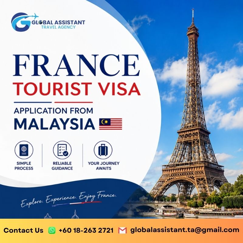France Tourist Visa Application from Malaysia
