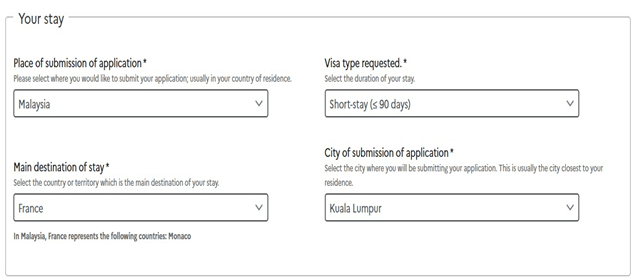 Step 2.2 Application Process