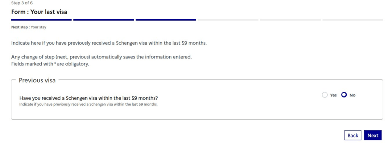 Step 3 Application Process