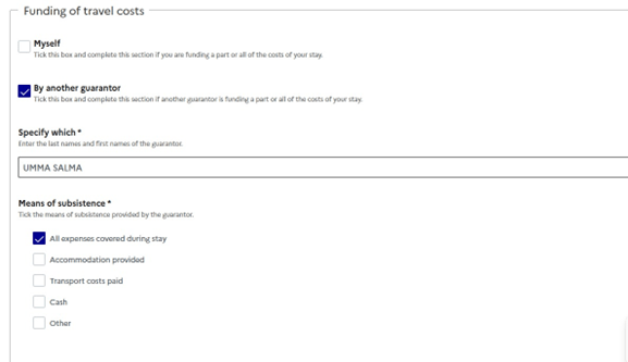 Step 3.3 Application Process