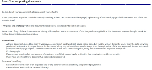 Supporting Documents Process 1